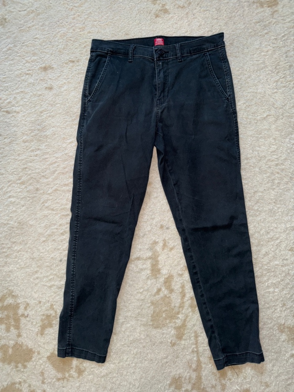 Levi's Black Straight-Leg Women’s Jeans
